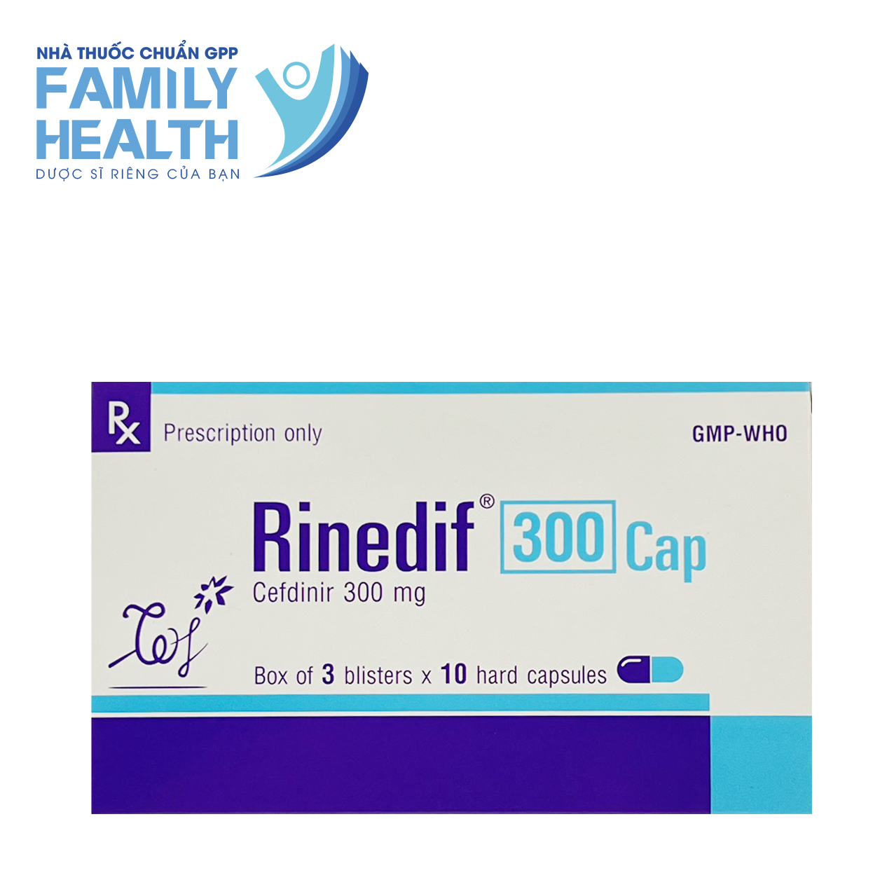 Thuốc Rinedif 300 mg