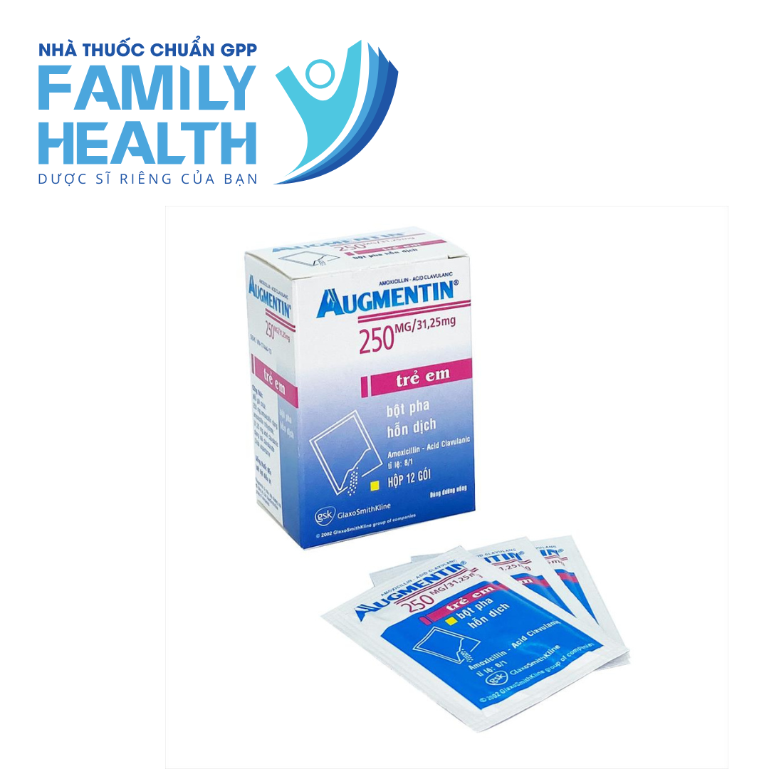 Thuốc Augmentin 250mg/31,25mg