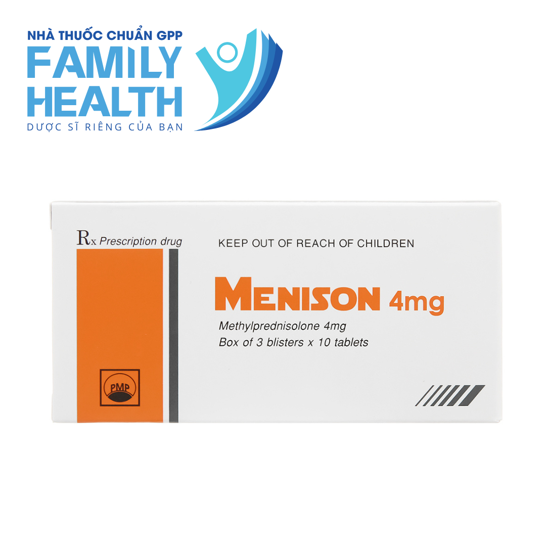 Thuốc Menison 4 mg