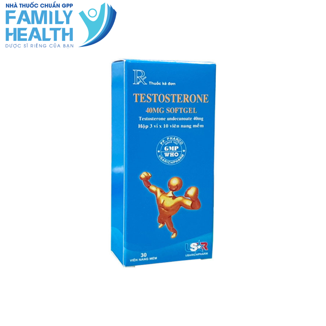 Testosterone 40mg Softgel