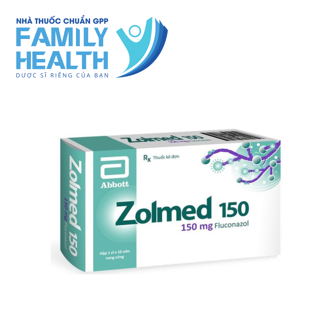 Thuốc Zolmed 150 điều trị tình trạng nhiễm nấm